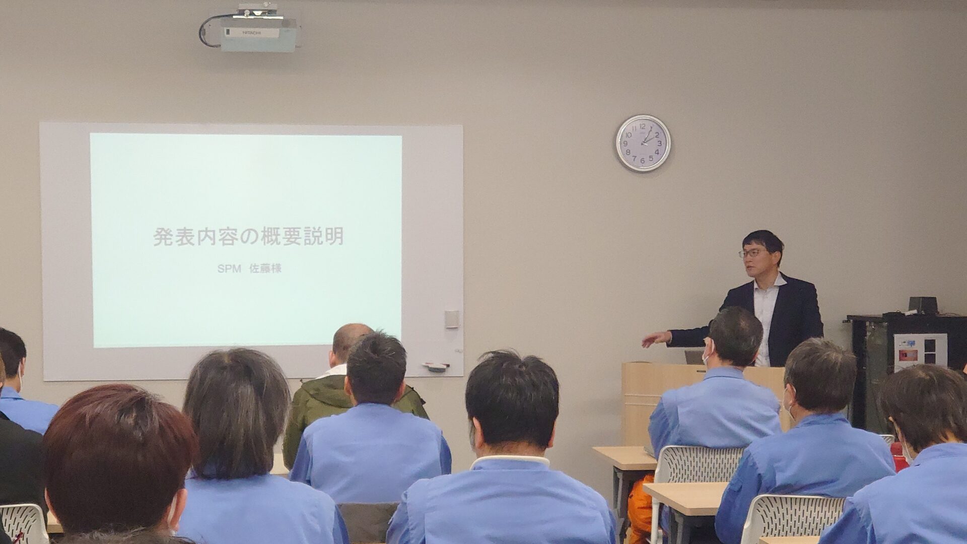 社内教育の成果発表会を開催しました