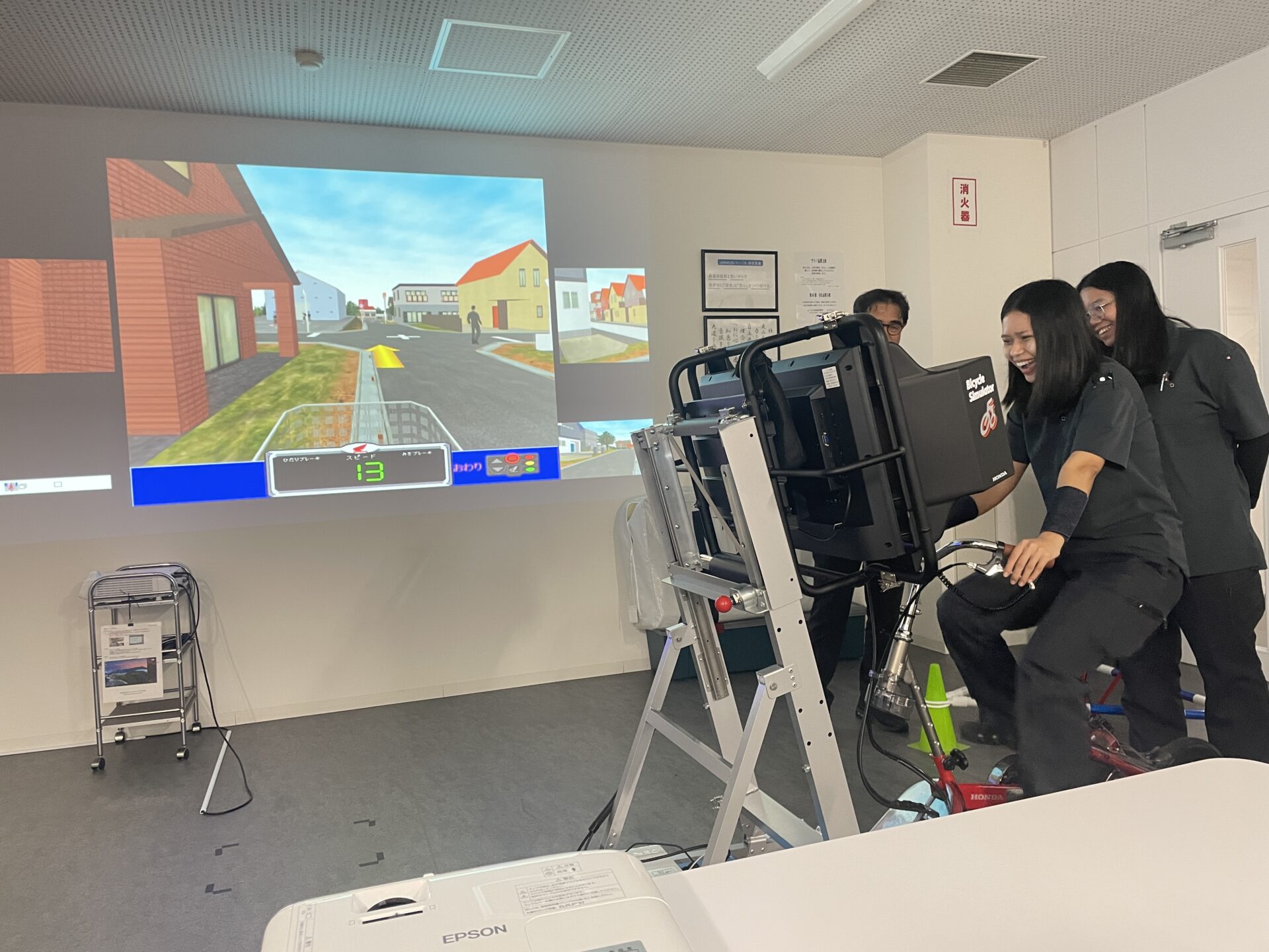 自転車ルール講和を実施しました